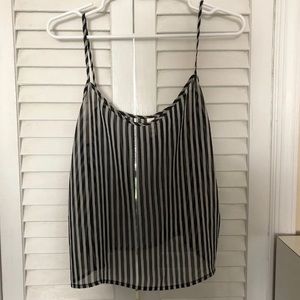 Transparent Spaghetti Strap Tank